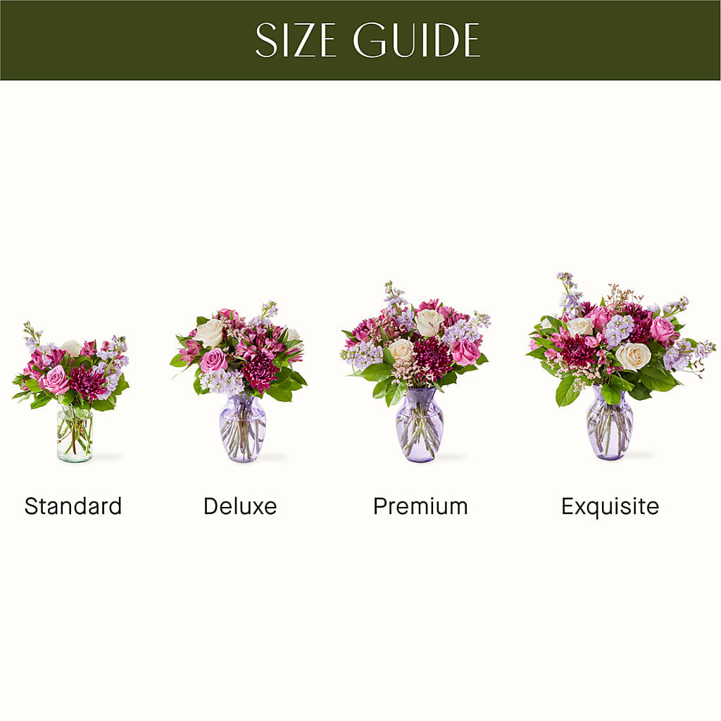 Amethyst Dreams Bouquet – VICKIE'S FLOWERS, Cypress CA