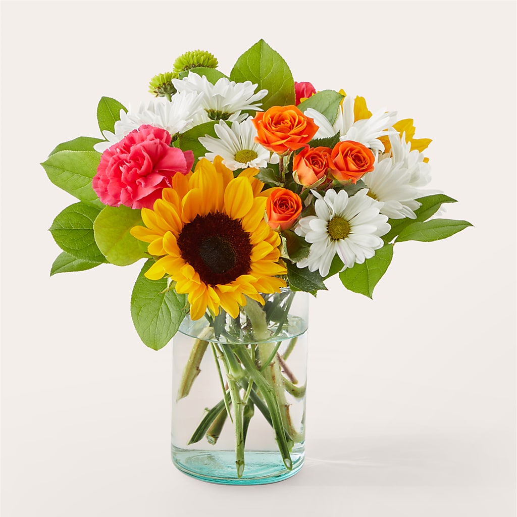 Sun-drenched Blooms Bouquet – VICKIE'S FLOWERS, Cypress CA