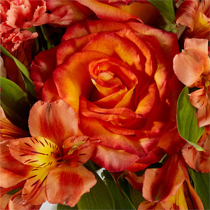 Apricot Glow Bouquet – VICKIE'S FLOWERS, Cypress CA