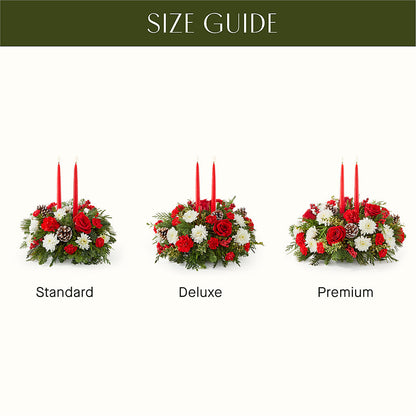 Holiday Soiree Centerpiece – VICKIE'S FLOWERS, Cypress CA