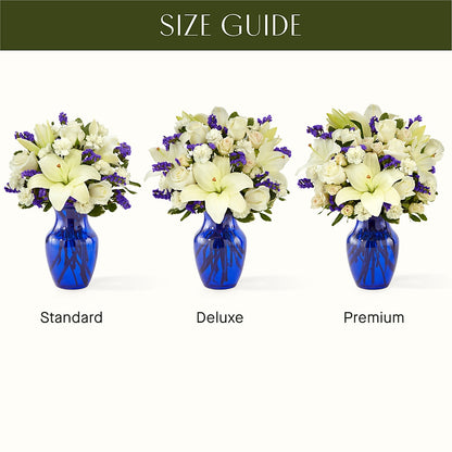 Sapphire Rush Bouquet – VICKIE'S FLOWERS, Cypress CA