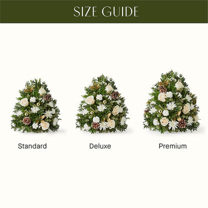 Snowed In Tree – VICKIE'S FLOWERS, Cypress CA
