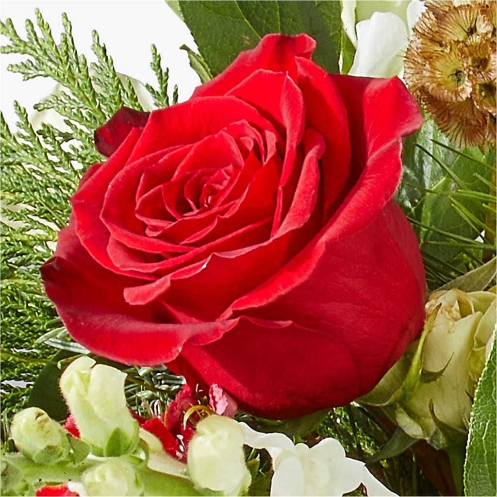 Deck the Halls Bouquet – VICKIE'S FLOWERS, Cypress CA