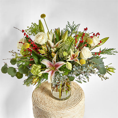 Berry & Bright Bouquet – VICKIE'S FLOWERS, Cypress CA