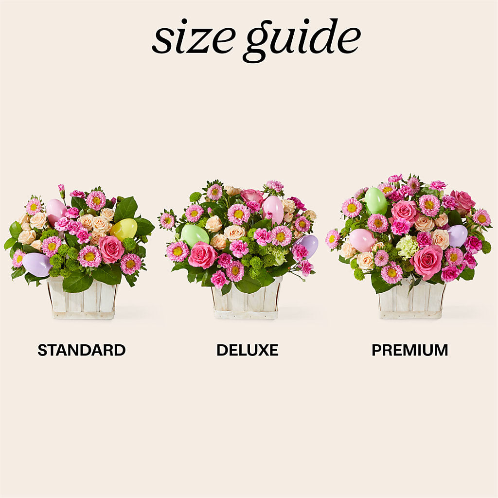 Get Eggcited Basket – VICKIE'S FLOWERS, Cypress CA