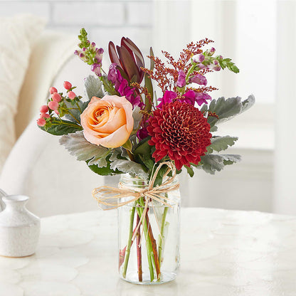 Moody Hues Bouquet – VICKIE'S FLOWERS, Cypress CA