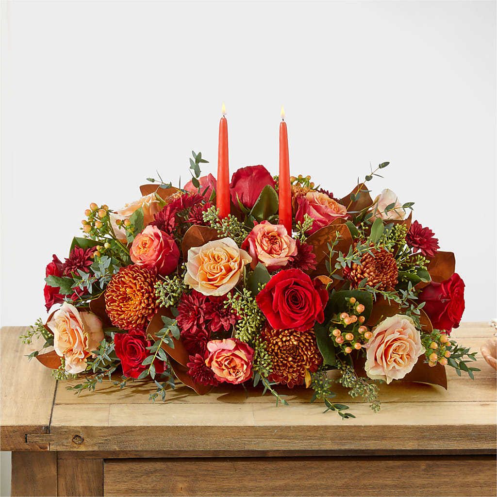 Gather Near Centerpiece – VICKIE'S FLOWERS, Cypress CA