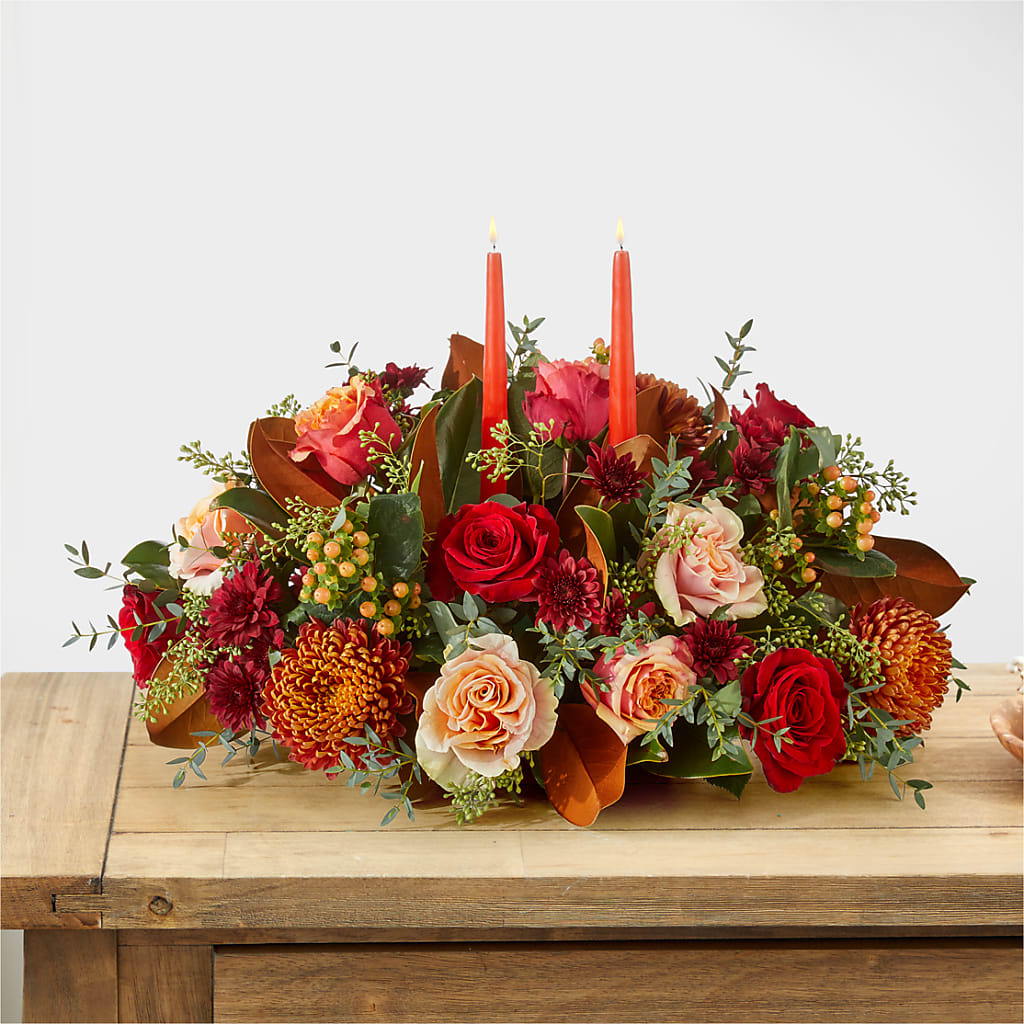 Gather Near Centerpiece – VICKIE'S FLOWERS, Cypress CA