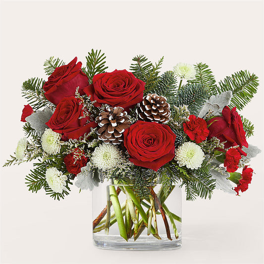 Yule Cheer Bouquet – VICKIE'S FLOWERS, Cypress CA