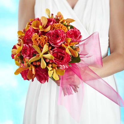 Brilliant Shades of Love Bouquet – VICKIE'S FLOWERS, Cypress CA