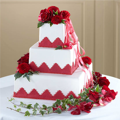 Forever Happiness Cake Decor – VICKIE'S FLOWERS, Cypress CA