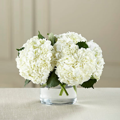 White Hydrangea Bouquet – VICKIE'S FLOWERS, Cypress CA